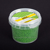 Модельный мох мелкий STUFF PRO (Травяной зеленый) Звезда - фото