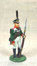 №1 - Рядовой лейб-гвардии Преображенского полка, 1812 г. - фото