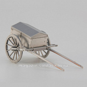 Сборная миниатюра из смолы Зарядный ящик, Россия, 28 мм, Аванпост - фото