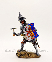 Рыцарь Тевтонского ордена, XV век, 75 мм, Студия Большой полк - фото