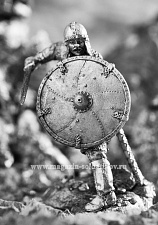 Миниатюра из олова 705 РТ Воин Роланда (2), 54 мм, Ратник - фото
