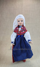 Кукла в словенском женском костюме №89 - фото