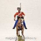Миниатюра из олова Лейб-гвардии казак (конная фигура), 54 мм, Большой полк