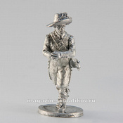 Сборная миниатюра из смолы Артиллерист, 28 мм, Аванпост - фото