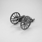 Миниатюра из олова Полевое 6-фунтовое орудие, Европа XVIII-XIX вв, 54 мм, Магазин Солдатики - фото