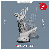 Сборные фигуры из смолы Ghostchantress A`Llyanna, 28 мм, Артель авторской миниатюры «W» - фото