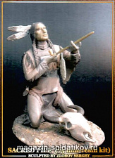 Сборная миниатюра из смолы «Трубка мира», 75 мм, AuthorSculpt - фото