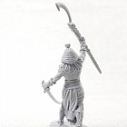 Сборная миниатюра из смолы Жрец, 40 мм, Золотой дуб