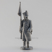 Сборная миниатюра из смолы Сержант фузилёрной роты, 28 мм, Аванпост - фото