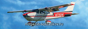 Сборная модель из пластика Легкий самолет «Цессна 182» 1:24 Моделист - фото