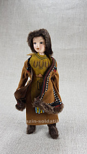Кукла в эвенкийском зимнем костюме №47 - фото