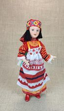 Кукла в летнем костюме Орловской губернии №34 - фото