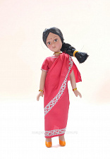 Индия. Куклы в костюмах народов мира DeAgostini - фото