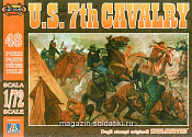 Солдатики из пластика АТЛ 003 Фигурки солдат U.S. 7th Cavalry (1/72) Nexus - фото