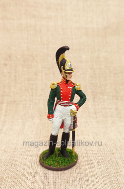 Полковник Лейб-гвардии Драгунского полка. Россия, 1810-15 гг, 54мм