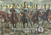Солдатики из пластика АР 106 Прусские кирасиры (1:72) Waterloo - фото