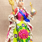 Екатерина II, цветная полимерная глина