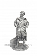 Миниатюра из олова Майор Красной Армии в отпуске, 1943-45, 54мм. EK Castings - фото