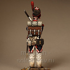 Сборная фигура из смолы SM 5413 Французский гренадёр линейной пехоты. Битва при Ваграме. 1809, 54 мм, SOGA miniatures