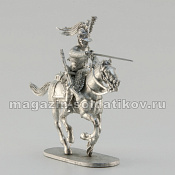 Сборная миниатюра из металла Драгун, 28 мм, Аванпост - фото