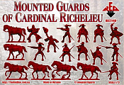 Солдатики из пластика Mounted Guards of Cardinal Richelieu (1/72) Red Box - фото
