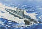 Сборная модель из пластика Подводная лодка проект 705 ( «Альфа» ) Восточный экспресс - фото