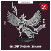 Сборные фигуры из смолы Sorcerer's Voidborn Companion, 28 мм, Артель авторской миниатюры «W» - фото