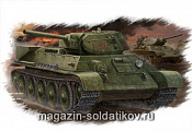 Сборная модель из пластика Танк T-34/76 (1942) (1/48) Hobbyboss - фото