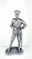 Миниатюра из олова Генерал от кавалерии А.А. Брусилов. Россия, 1917 г., 75 мм EK Castings - фото